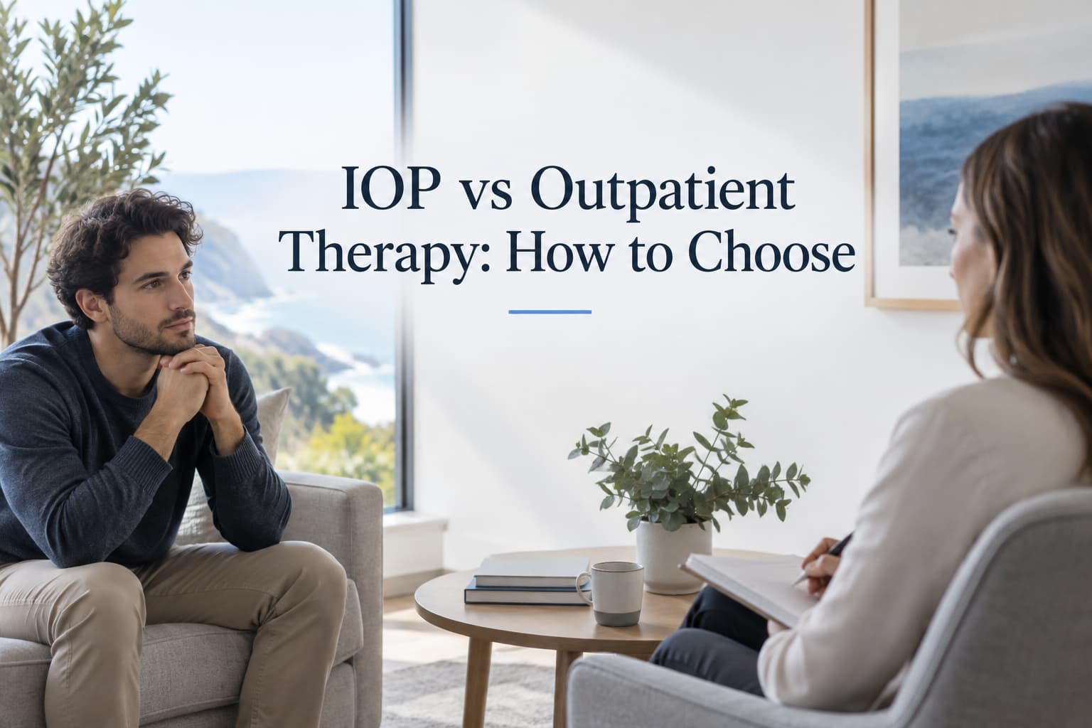 IOP vs Outpatient Therapy: How to Choose